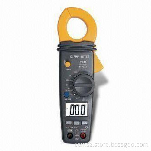 Mini AC/DC Autoranging Clamp Meter, with Data Holding Freeze the Displayed Value